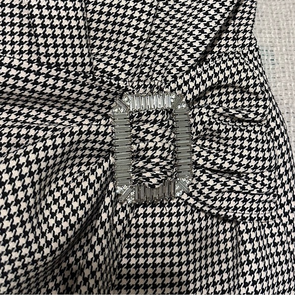 Black and White Checkered Dress - Picture 2 of 3